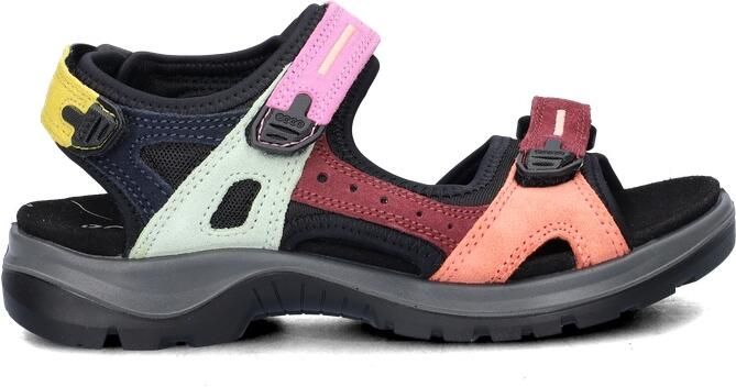 ECCO Offroad Sandalen zwart Textiel - Foto 2
