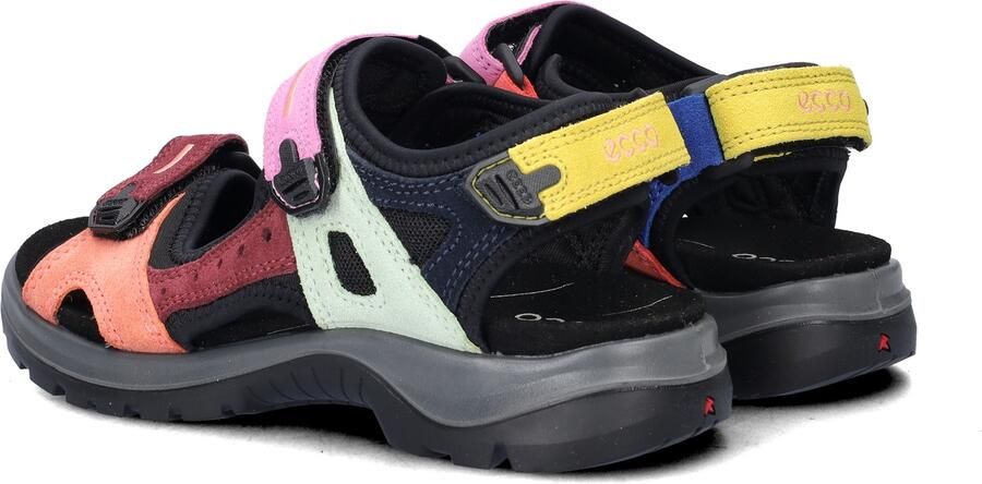 ECCO Offroad Sandalen zwart Textiel - Foto 4