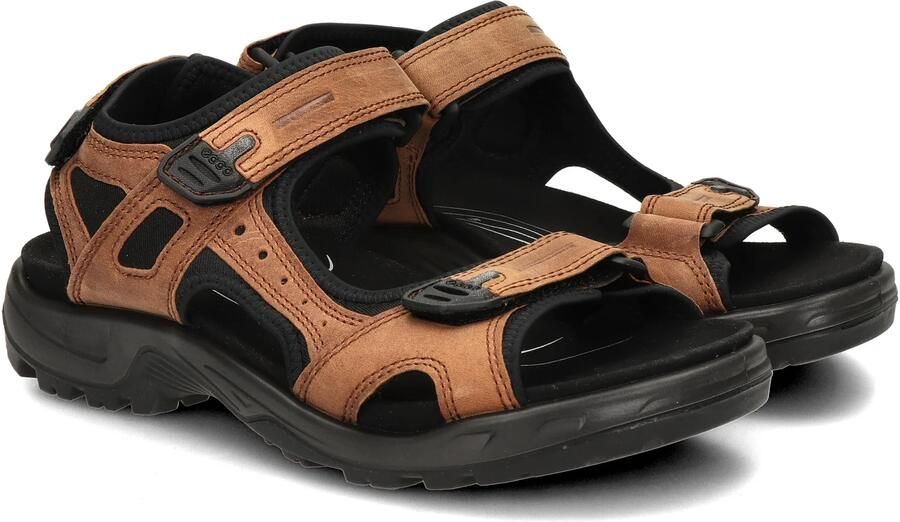 ECCO Offroad Yucatan Plus Sandalen zwart bruin - Foto 4