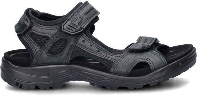 ECCO 069564 12001 Offroad Sandalen Zwart Leer en Textiel Heren Zwart - Foto 7