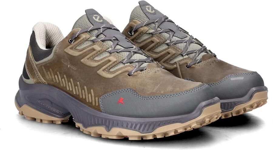 ECCO Receptor Xp WP Lea Shoe Multisportschoenen grijs - Foto 3