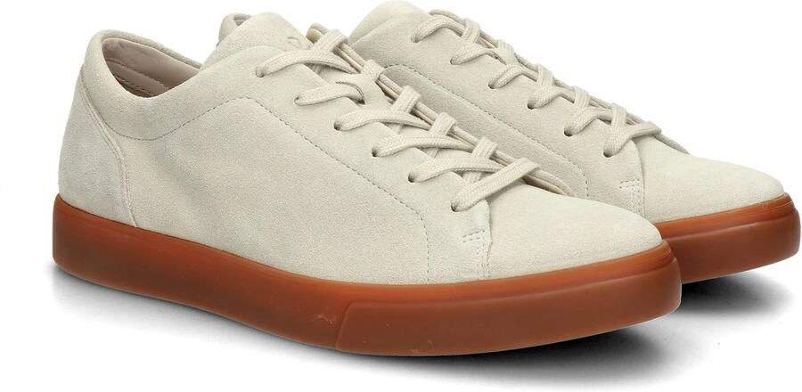 ECCO Soft 10 M Lace Sneakers beige Leer - Foto 3