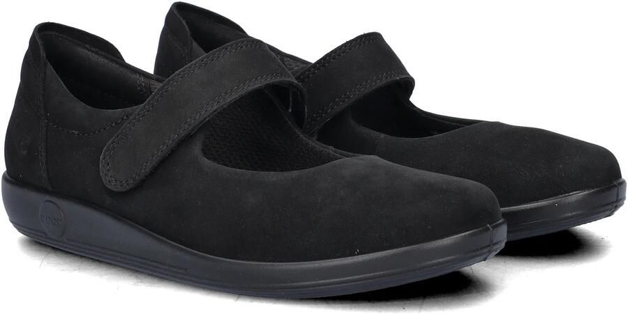 ECCO Soft 2.0 Mary-Jane zwart Synthetisch Dames - Foto 4