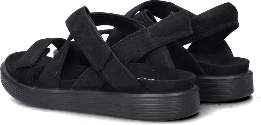ECCO Soft Sandalen zwart Leer - Foto 4