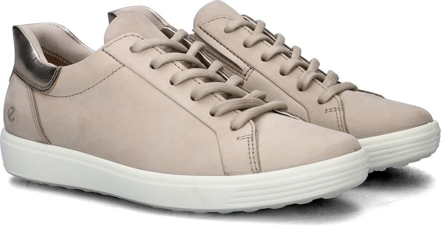 ECCO Soft 7 Easy Slip Sneakers beige Nubuck Dames - Foto 5