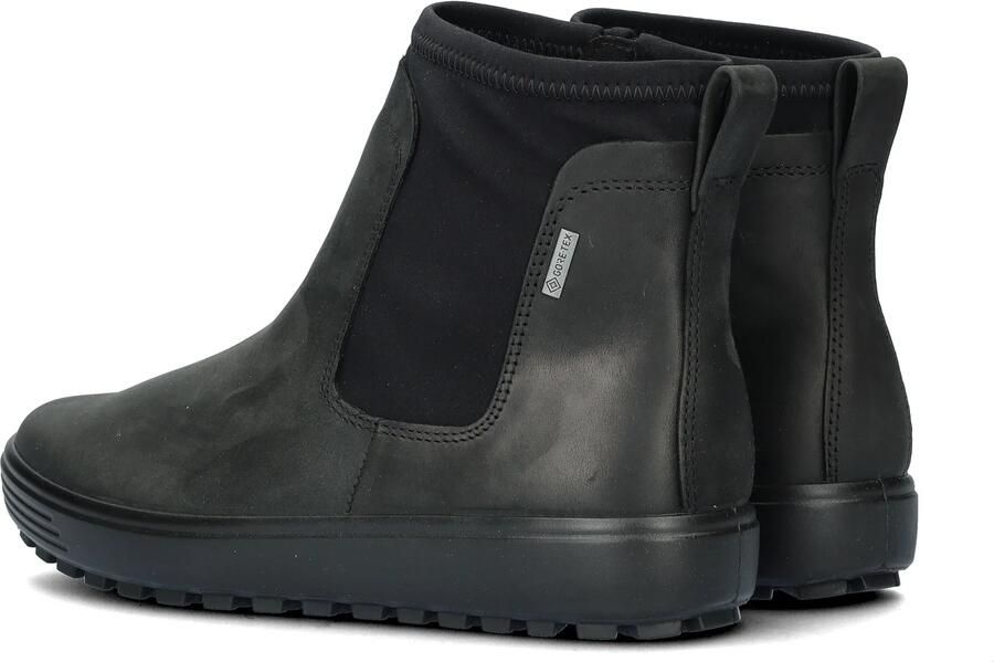 ECCO Soft 7 Tred W Chelsea boots zwart Textiel Dames - Foto 7