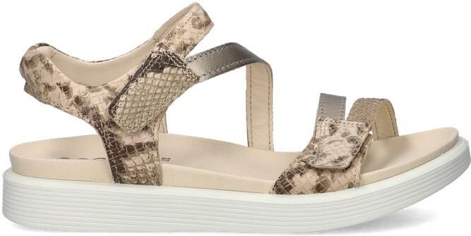 ECCO SOFT SANDAL W Dames Sandalen Goud - Foto 2