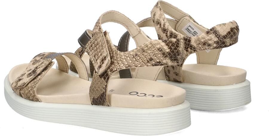 ECCO SOFT SANDAL W Dames Sandalen Goud - Foto 4