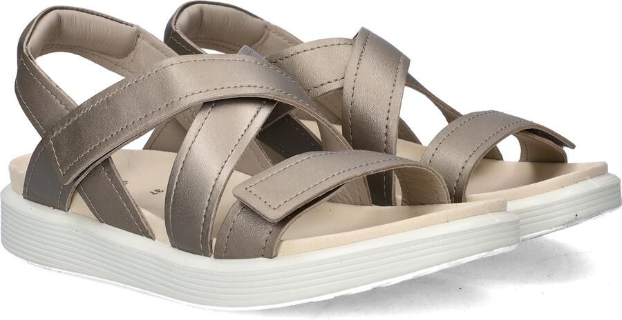 ECCO Soft Coss Strap Sandalen beige Leer - Foto 9
