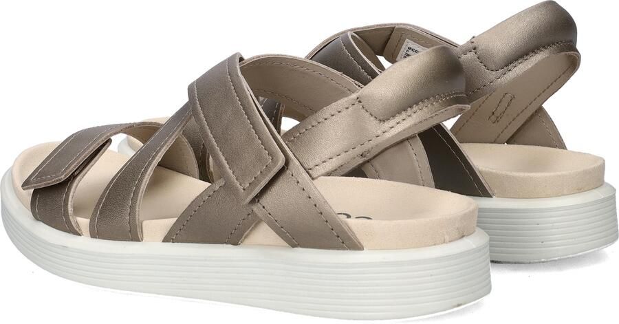 ECCO Soft Coss Strap Sandalen beige Leer - Foto 8