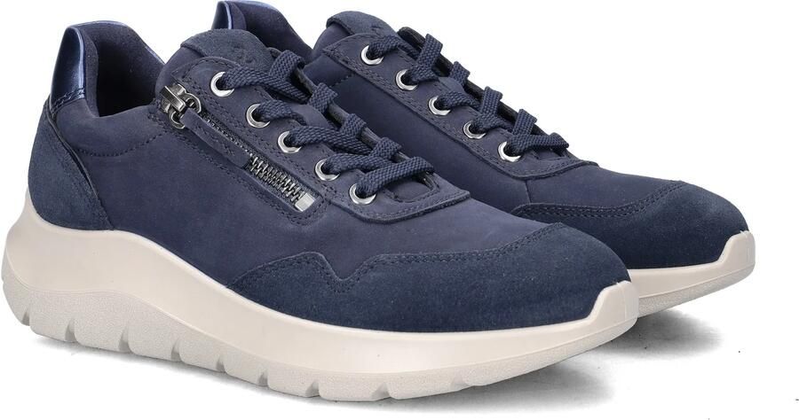 ECCO VALERIE Dames Veterschoenen Blauw - Foto 4