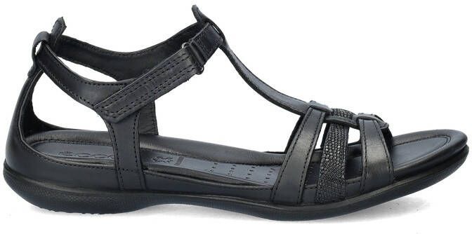 Ecco Sandalen Flash zomerschoen sandaal klittenbandschoen in metallic-look - Foto 10