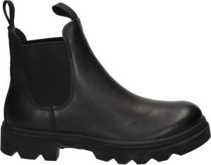 Ecco leren chelsea boots zwart