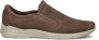 Ecco Instappers Irving slip-on sneaker lage schoen vrijetijdsslippers met stretchinzetten - Thumbnail 1