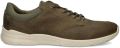 Ecco Sneakers Irving met witte loopzool vrijetijdsschoen lage schoen veterschoen - Groen