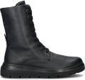 ECCO Nouvelle Limestone dames veterboot Zwart - Zwart