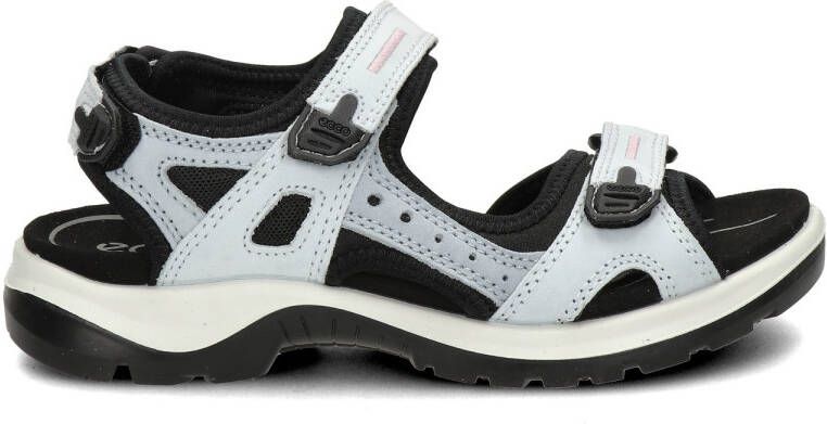 Ecco Offroad Atmos nubuck sandalen lichtblauw - Foto 2