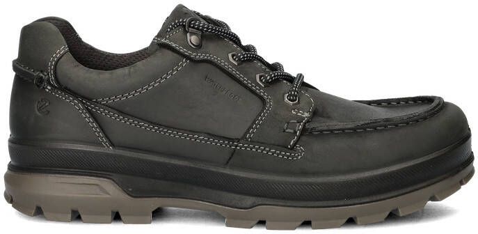 ECCO Rugged Track leren heren wandelschoenen Zwart Uitneembare zool - Foto 4
