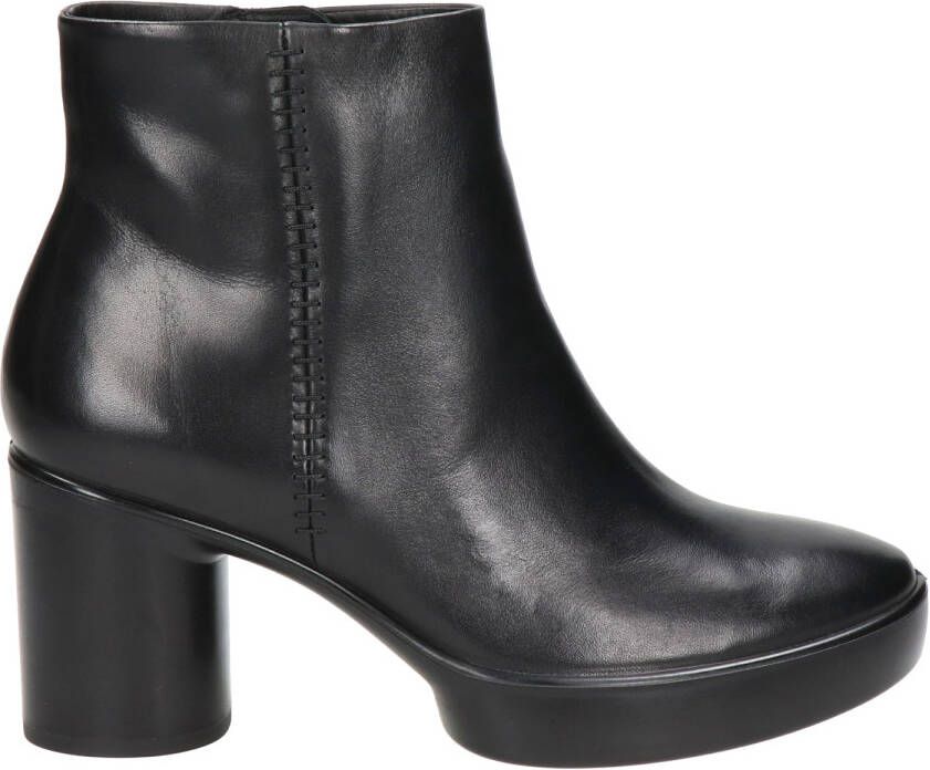 Ecco Shape Sculpted Motion 55 leren enkellaarzen zwart