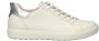 ECCO Soft Sneakers wit Leer Dames - Thumbnail 4