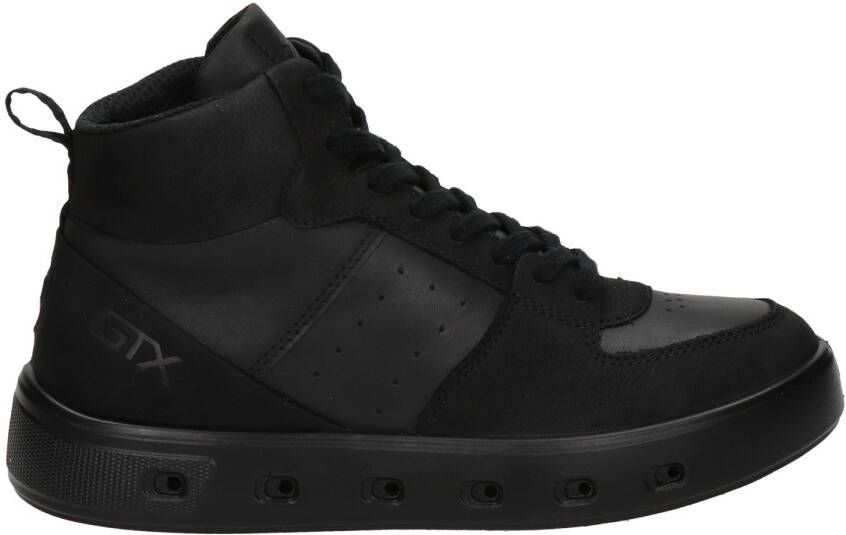 Ecco Street 720 W nubuck sneakers zwart