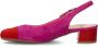 Ara Nizza 2.0 suède slingback pumps roze rood - Thumbnail 4