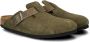 Birkenstock BOSTON SYNTHETICS Heren slippers Groen - Thumbnail 13