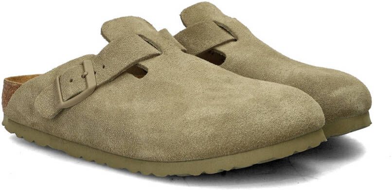 Birkenstock Boston Suede clog instapschoenen