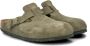 Birkenstock Sandalen Boston Suede Leather Narrow Thyme - Thumbnail 10