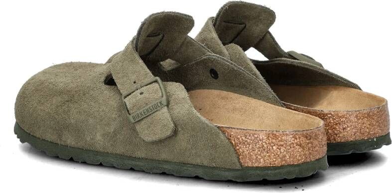 Birkenstock Boston Suede instapschoenen