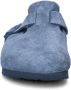 Birkenstock Boston suède clogs lichtblauw - Thumbnail 6