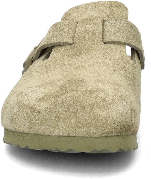 Birkenstock Boston Suede instapschoenen