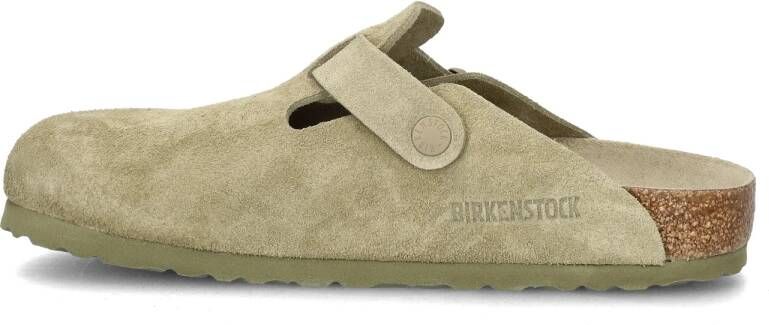 Birkenstock Boston Suede instapschoenen