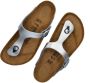 Birkenstock Gizeh Slippers Metallic Silver Normale Pasvorm Vrouwen - Thumbnail 5