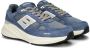 BLACKSTONE Lage Sneakers Heren Flint Moss Maat: 46 Materiaal: Suède Kleur: Blauw - Thumbnail 9