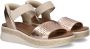 Skechers Slip-ins Bobs Sun Ray Step Aside Dames Sandalen Goud - Thumbnail 15