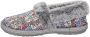 Bobs from Skechers pantoffels met all over print grijs - Thumbnail 4