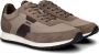 BOSS Parkour L Runner heren sneaker Bruin multi - Thumbnail 6