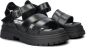 Buffalo Lennox dames sandaal Zwart - Thumbnail 5