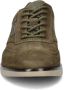 Bugatti Delron suède sneakers groen - Thumbnail 4