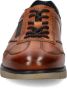 Bugatti leren sneakers cognac - Thumbnail 3