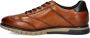 Bugatti leren sneakers cognac - Thumbnail 4