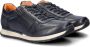 Bugatti leren sneakers donkerblauw - Thumbnail 4