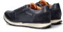 Bugatti leren sneakers donkerblauw - Thumbnail 5