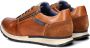Bugatti leren sneakers cognac - Thumbnail 4