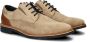 Bugatti suède veterschoenen beige - Thumbnail 5