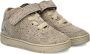 BunniesJR 224653-908 Meisjes Hoge Sneakers Taupe Suède Veters - Thumbnail 4