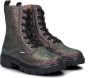 BunniesJR 225884-992 Meisjes Biker Boots Grijs Suède Veters - Thumbnail 4