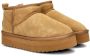 Colors of California Bruin Leren Platte Schoenen Herfst Winter Brown Dames - Thumbnail 7
