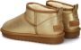 Colors of California dames gevoerde boot Goud - Thumbnail 6